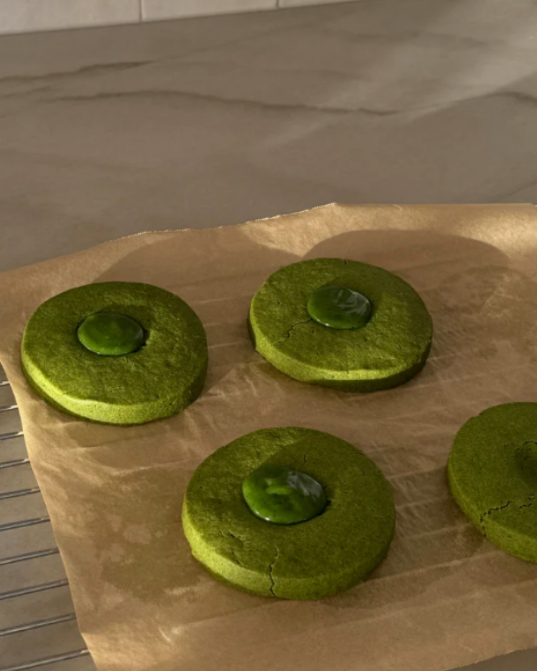 Athena her matcha cookies