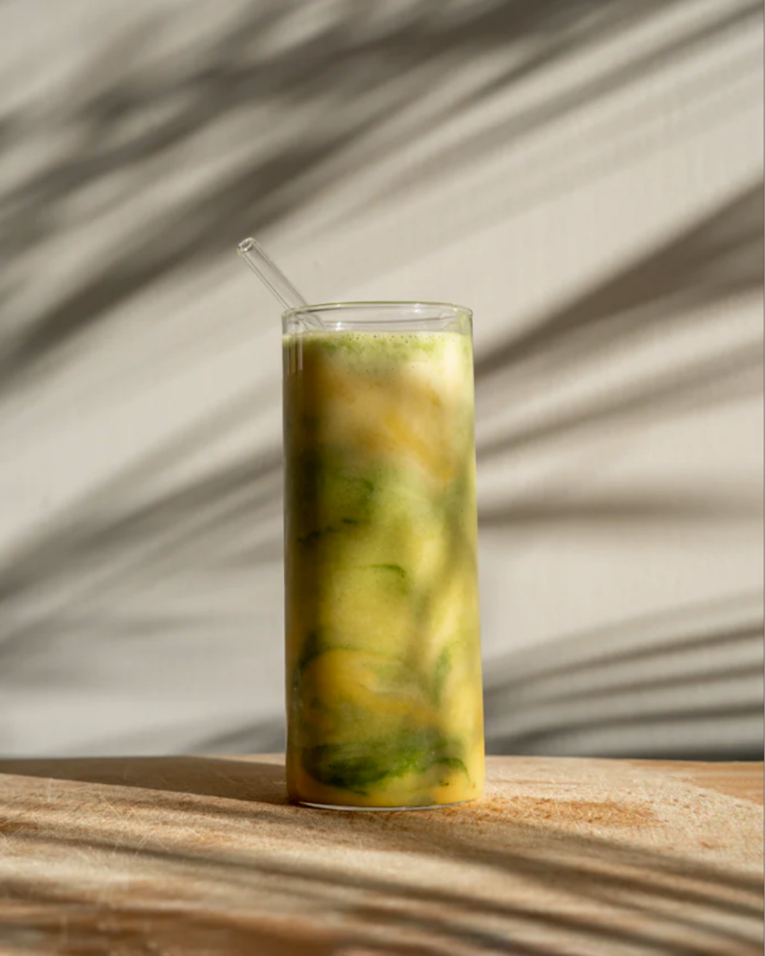 Recipe: Mango Yoisho Matcha smoothie