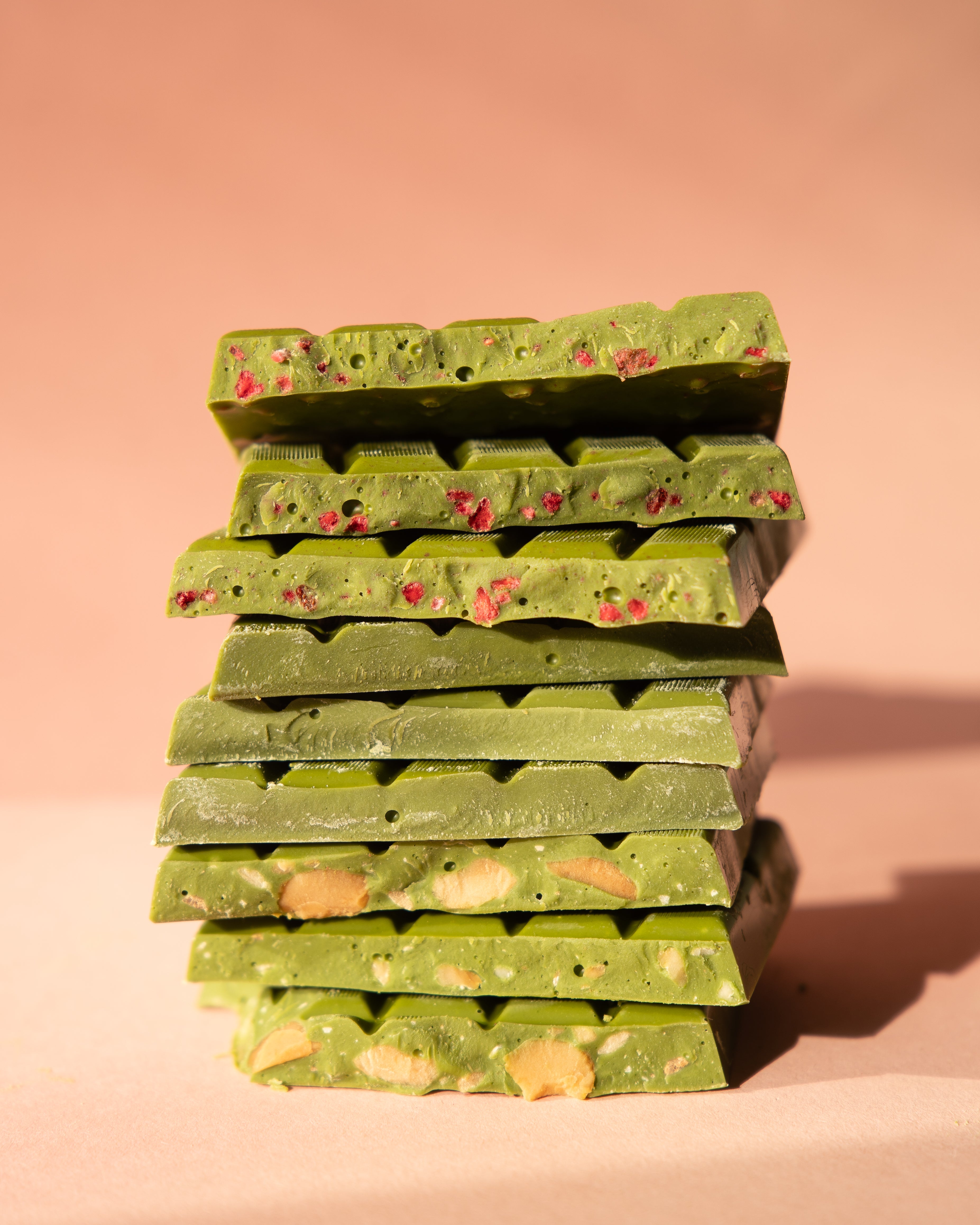 Chocolade bar Matcha