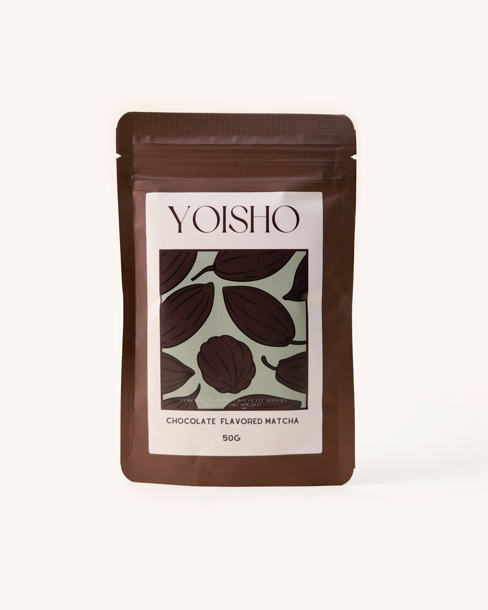 Ceremonial grade chocolate matcha